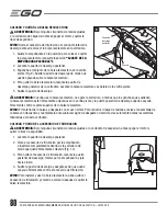 Preview for 80 page of EGO LM2000-S Operator'S Manual