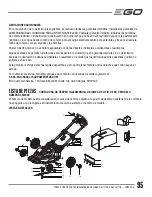 Preview for 95 page of EGO LM2000-S Operator'S Manual