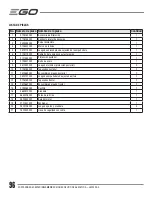 Preview for 96 page of EGO LM2000-S Operator'S Manual