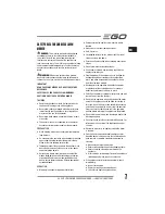 Preview for 7 page of EGO LM2010E Operator'S Manual