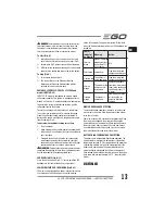 Preview for 13 page of EGO LM2010E Operator'S Manual
