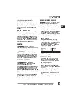 Preview for 27 page of EGO LM2010E Operator'S Manual