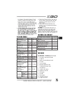 Preview for 75 page of EGO LM2010E Operator'S Manual