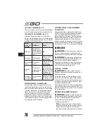 Preview for 78 page of EGO LM2010E Operator'S Manual