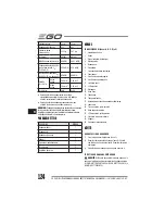 Preview for 124 page of EGO LM2010E Operator'S Manual