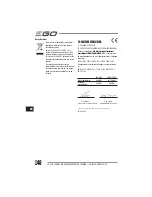 Preview for 140 page of EGO LM2010E Operator'S Manual