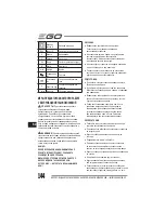 Preview for 144 page of EGO LM2010E Operator'S Manual