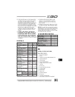 Preview for 161 page of EGO LM2010E Operator'S Manual