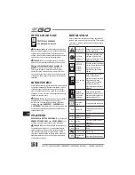 Preview for 168 page of EGO LM2010E Operator'S Manual