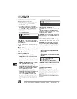 Preview for 174 page of EGO LM2010E Operator'S Manual