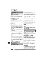 Preview for 198 page of EGO LM2010E Operator'S Manual