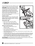 Предварительный просмотр 68 страницы EGO LM2100 Operator'S Manual