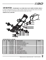 Предварительный просмотр 77 страницы EGO LM2100 Operator'S Manual