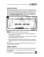 Предварительный просмотр 23 страницы EGO Nexus PST3040 Operator'S Manual
