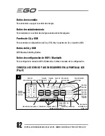 Предварительный просмотр 82 страницы EGO Nexus PST3040 Operator'S Manual