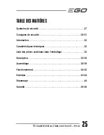 Preview for 25 page of EGO PH1400 Operator'S Manual