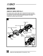 Preview for 56 page of EGO PH1400 Operator'S Manual