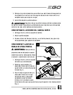 Предварительный просмотр 61 страницы EGO PH1400 Operator'S Manual