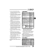 Preview for 39 page of EGO Power+ BC1500E Operator'S Manual