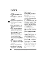 Preview for 48 page of EGO Power+ BC1500E Operator'S Manual