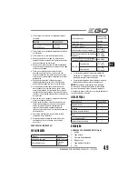 Предварительный просмотр 49 страницы EGO Power+ BC1500E Operator'S Manual