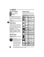 Preview for 56 page of EGO Power+ BC1500E Operator'S Manual