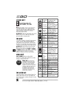 Preview for 94 page of EGO Power+ BC1500E Operator'S Manual