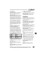 Preview for 117 page of EGO Power+ BC1500E Operator'S Manual