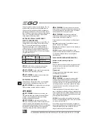 Preview for 128 page of EGO Power+ BC1500E Operator'S Manual