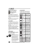 Предварительный просмотр 154 страницы EGO Power+ BC1500E Operator'S Manual