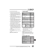 Preview for 157 page of EGO Power+ BC1500E Operator'S Manual