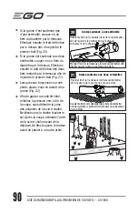 Предварительный просмотр 90 страницы EGO Power+ CS1600 Operator'S Manual