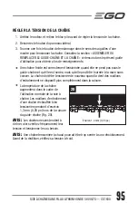 Предварительный просмотр 95 страницы EGO Power+ CS1600 Operator'S Manual