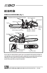 Предварительный просмотр 128 страницы EGO Power+ CS1600 Operator'S Manual