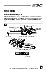 Предварительный просмотр 19 страницы EGO Power+ CS1800 Operator'S Manual