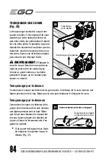Preview for 84 page of EGO Power+ CS1800 Operator'S Manual