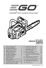 Preview for 1 page of EGO POWER+ CSX3000 Operator'S Manual