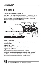 Предварительный просмотр 48 страницы EGO Power+ HT2400 Operating Manual