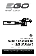 Preview for 25 page of EGO Power+ LB7650 Operator'S Manual