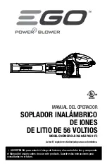 Preview for 51 page of EGO Power+ LB7650 Operator'S Manual