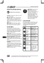 Preview for 154 page of EGO POWER + LBX6000 Operator'S Manual