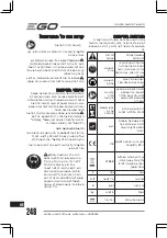Preview for 248 page of EGO POWER + LBX6000 Operator'S Manual