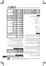Preview for 252 page of EGO POWER + LBX6000 Operator'S Manual