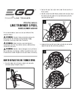 Preview for 1 page of EGO POWER+ LINE AS1200E Operating Manual
