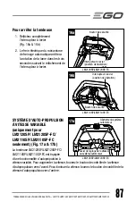 Предварительный просмотр 87 страницы EGO POWER+ LM2110 Operator'S Manual