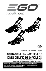Preview for 115 page of EGO POWER+ LM2110 Operator'S Manual