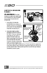 Preview for 138 page of EGO POWER+ LM2110 Operator'S Manual