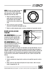 Preview for 165 page of EGO POWER+ LM2110 Operator'S Manual