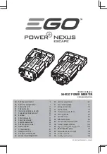 EGO Power+ Nexus Escape PAD1500E Operator'S Manual preview