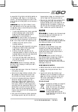 Предварительный просмотр 9 страницы EGO Power+ Nexus Escape PAD1500E Operator'S Manual